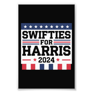 Swifties voor Kamala Harris 2024 Stem Ondersteunin Foto Afdruk