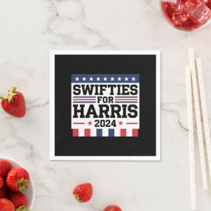Swifties voor Kamala Harris 2024 Stem Ondersteunin Servet