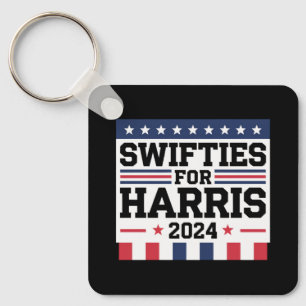 Swifties voor Kamala Harris 2024 Stemsteun Sleutelhanger