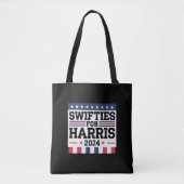 Swifties voor Kamala Harris 2024 Tote Bag (Voorkant)
