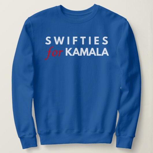 Swifties voor Kamala Trui (Design voorkant)