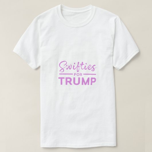 Swifties voor Trump T-shirt (Design voorkant)