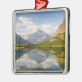 Swiftstroom Lake met veel Glacier hotel en Metalen Ornament (Links)