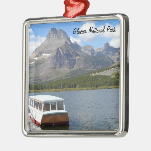 Swiftstroommeer - Nationaal Park Glacier Metalen Ornament (Links)