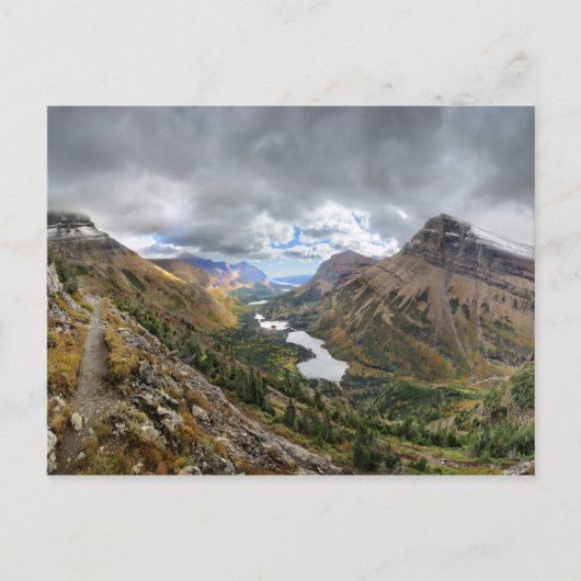 Swiftstroompas 4 - Nationaal Park Glacier Briefkaart (Voorkant)