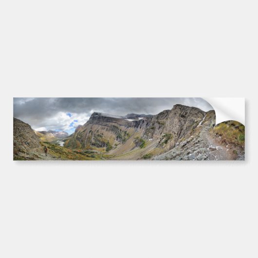 Swiftstroompas - Nationaal Park Glacier Bumpersticker (Voorkant)