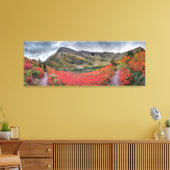 Swiftstroompas - Nationaal Park Glacier Canvas Afdruk (Insitu (Woonkamer))