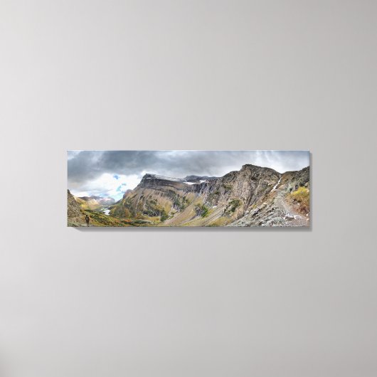 Swiftstroompas - Nationaal Park Glacier Canvas Afdruk (Voorkant)