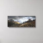 Swiftstroompas - Nationaal Park Glacier Canvas Afdruk (Voorkant)