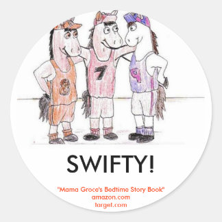 SWIFTY!, "Mama Groce's Bedtime Story Book Ronde Sticker