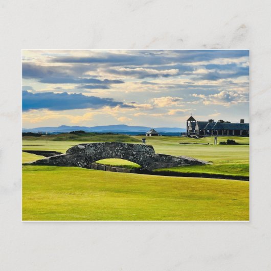Swilcan Bridge - Old Course St Andrews Feestdagenkaart (Voorkant)