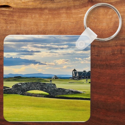 Swilcan Bridge - Old Course St Andrews Sleutelhanger (Achterkant)
