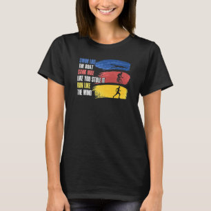 Swim als de Boat Sank Triathlon T-shirt