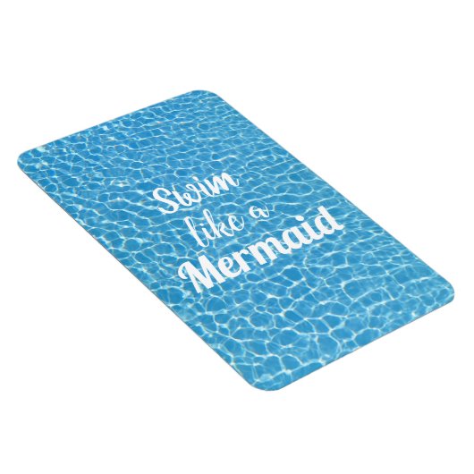 Swim als een Zeemeermin-prijsopgave Magneet (Rechterzijde)