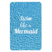 Swim als een Zeemeermin-prijsopgave Magneet (Verticaal)