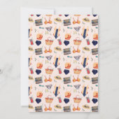 Swim Bachelorette Party Weekend Invitation Kaart (Achterkant)