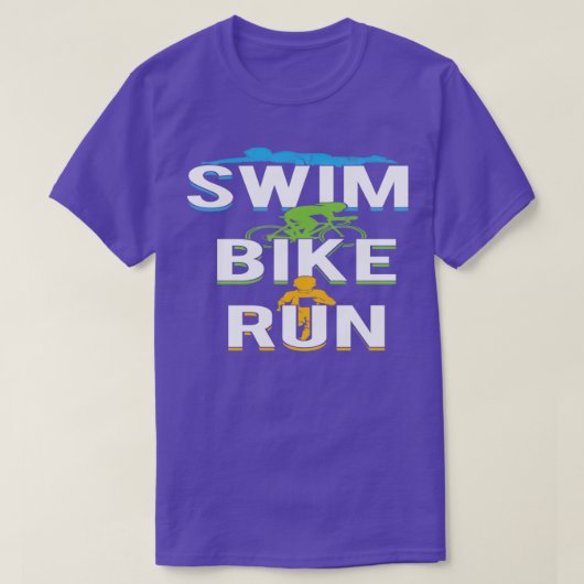 Swim Bike Run 15 T-shirt (Design voorkant)