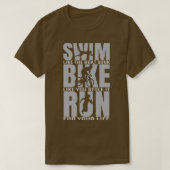 Swim Bike run 2 2 T-shirt (Design voorkant)