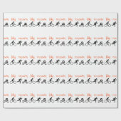 Swim Bike Run Cadeaupapier (Vlak)