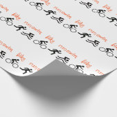 Swim Bike Run Cadeaupapier (Hoek)