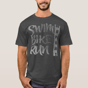 Swim Bike Run - herhaling T-shirt