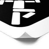 Swim Bike Run Poster (Hoek)