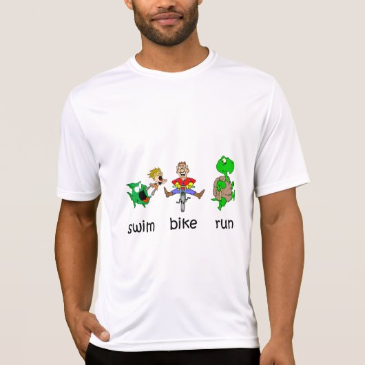 Swim Bike Run T-shirt (Voorkant)