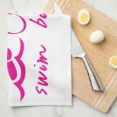 Swim Bike Run Tri Girl Theedoek (Quarter Fold)