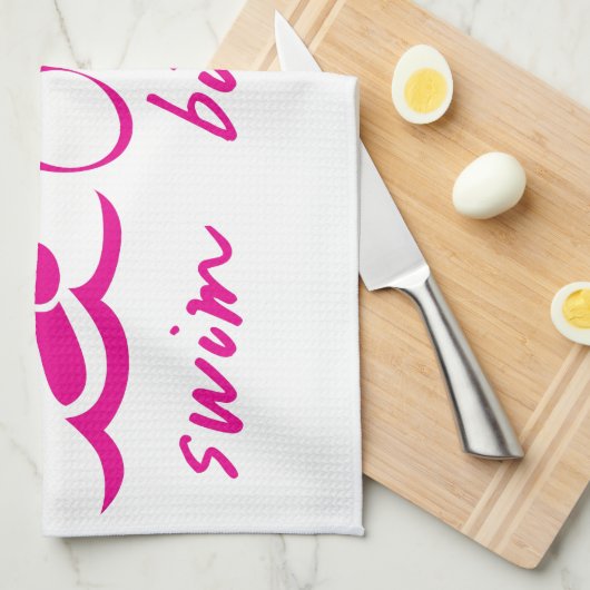 Swim Bike Run Tri Girl Theedoek (Quarter Fold)