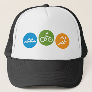 Swim Bike Run Trucker Pet