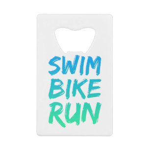 Swim Bike - Uitstekend design Creditkaart Flessenopener