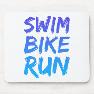 Swim Bike - Uitstekend design Muismat