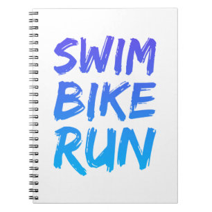 Swim Bike - Uitstekend design Notitieboek