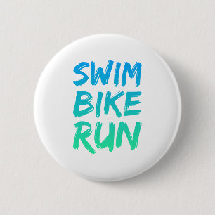 Swim Bike - Uitstekend design Ronde Button 5,7 Cm
