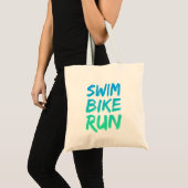 Swim Bike - Uitstekend design Tote Bag (Voorkant (product))