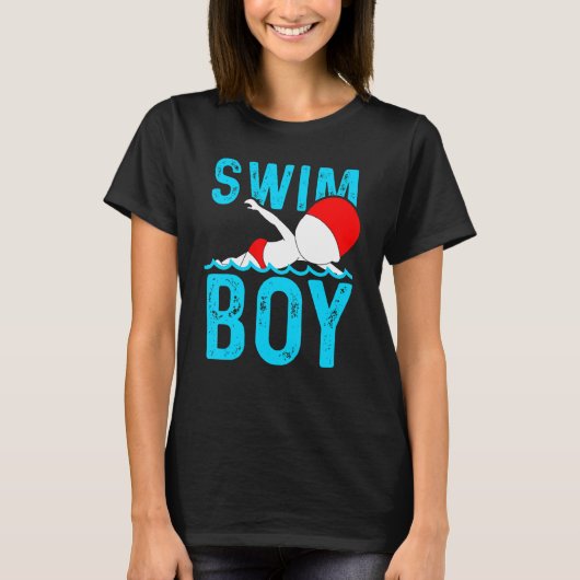 Swim Boy 2 T-shirt (Voorkant)