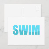Swim Briefkaart (Voorkant / Achterkant)