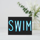 Swim Briefkaart (Staand voorkant)