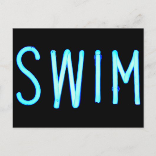Swim Briefkaart (Voorkant)
