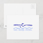 Swim Briefkaart (Voorkant / Achterkant)