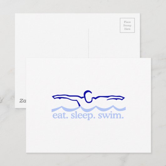 Swim Briefkaart (Voorkant / Achterkant)