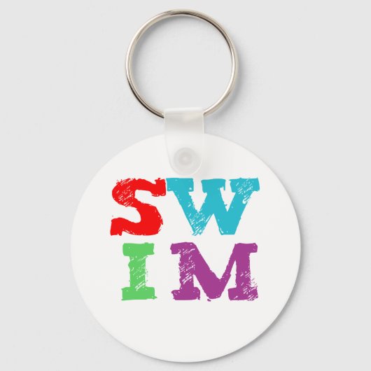 SWIM-brieven Sleutelhanger (Voorkant)