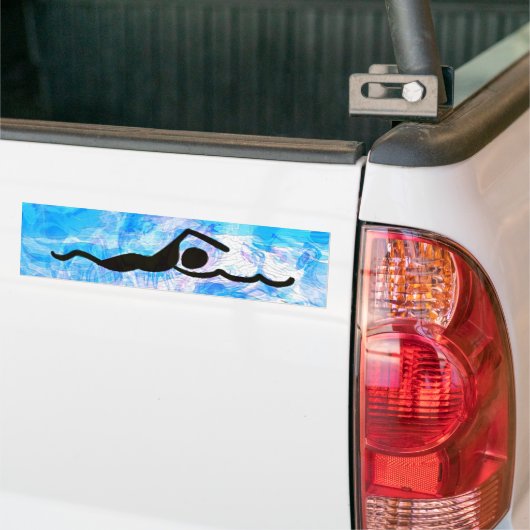 SWIM BUMPERSTICKER (Op Truck)