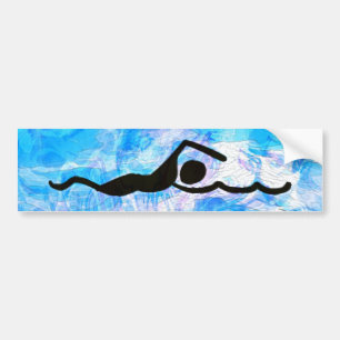 SWIM BUMPERSTICKER