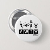 SWIM-Button Ronde Button 5,7 Cm (Voorkant /achterkant)