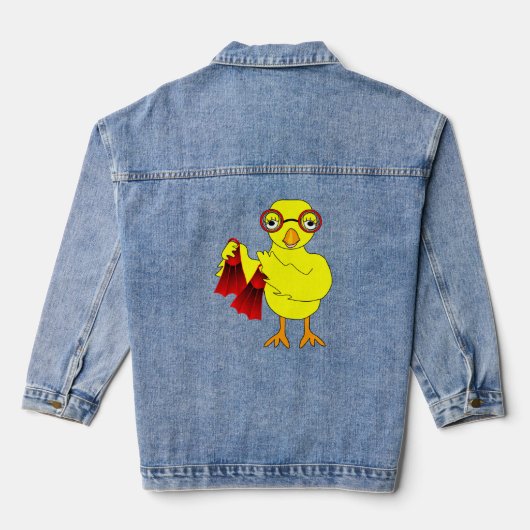 Swim Chick Denim Jacket (Achterkant)