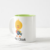 Swim Chick Tweekleurige Koffiemok (Voorkant links)