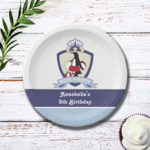 Swim Club Crest Penguin Kinder Pool Birthday Party