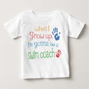 Swim Coach (Future) Baby Baby T-Shirt
