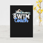 Swim Coach Kaart (Gele Bloem)